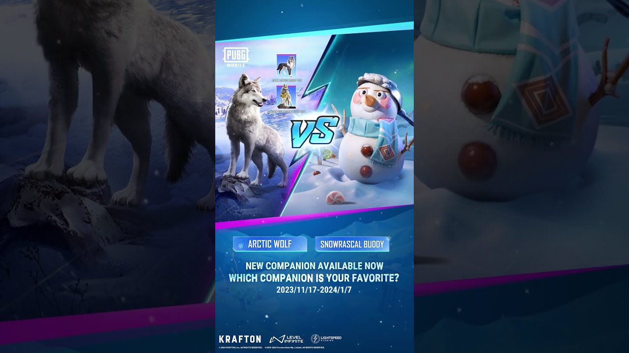 Snowrascal Buddy Available Now  #pubgmobile #pubgmpk