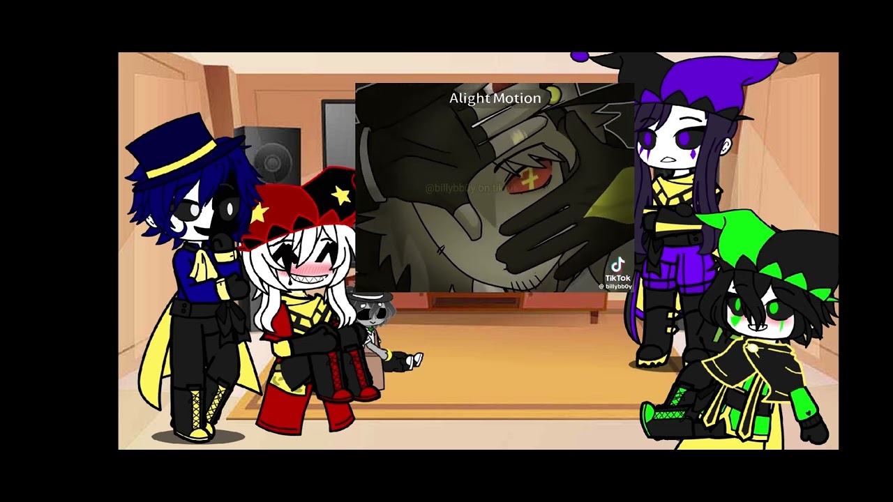 The freak circus react to Male y/n as Chance/WIP 1&2/ Forsaken/TFC/Sammy_wasfound