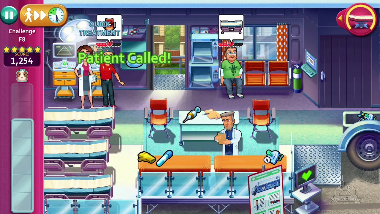 Heart's Medicine - Doctor's Oath #220 Level Challenge F8 Ermey's Back! 🎮 James Games