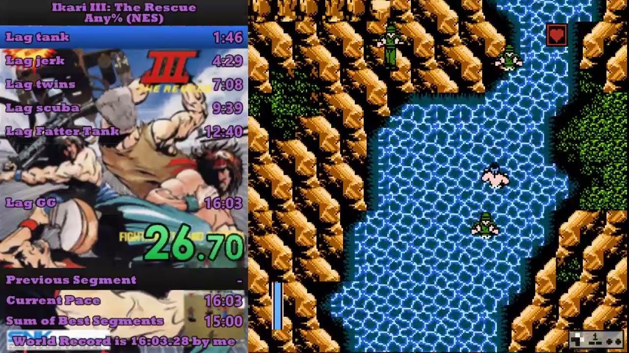 Ikari III: The Rescue Any% Speedrun in 15:01