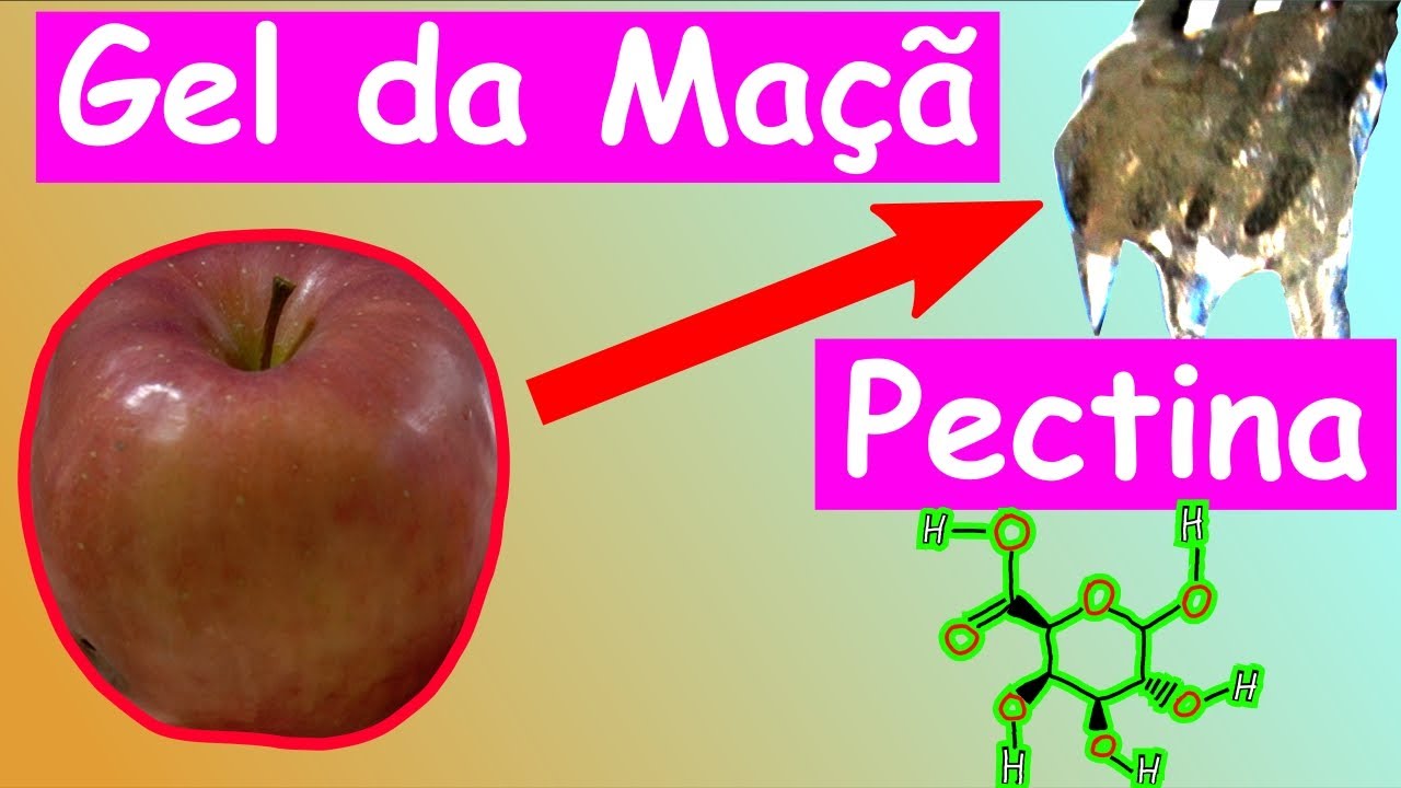 Fazendo um gel com PECTINA