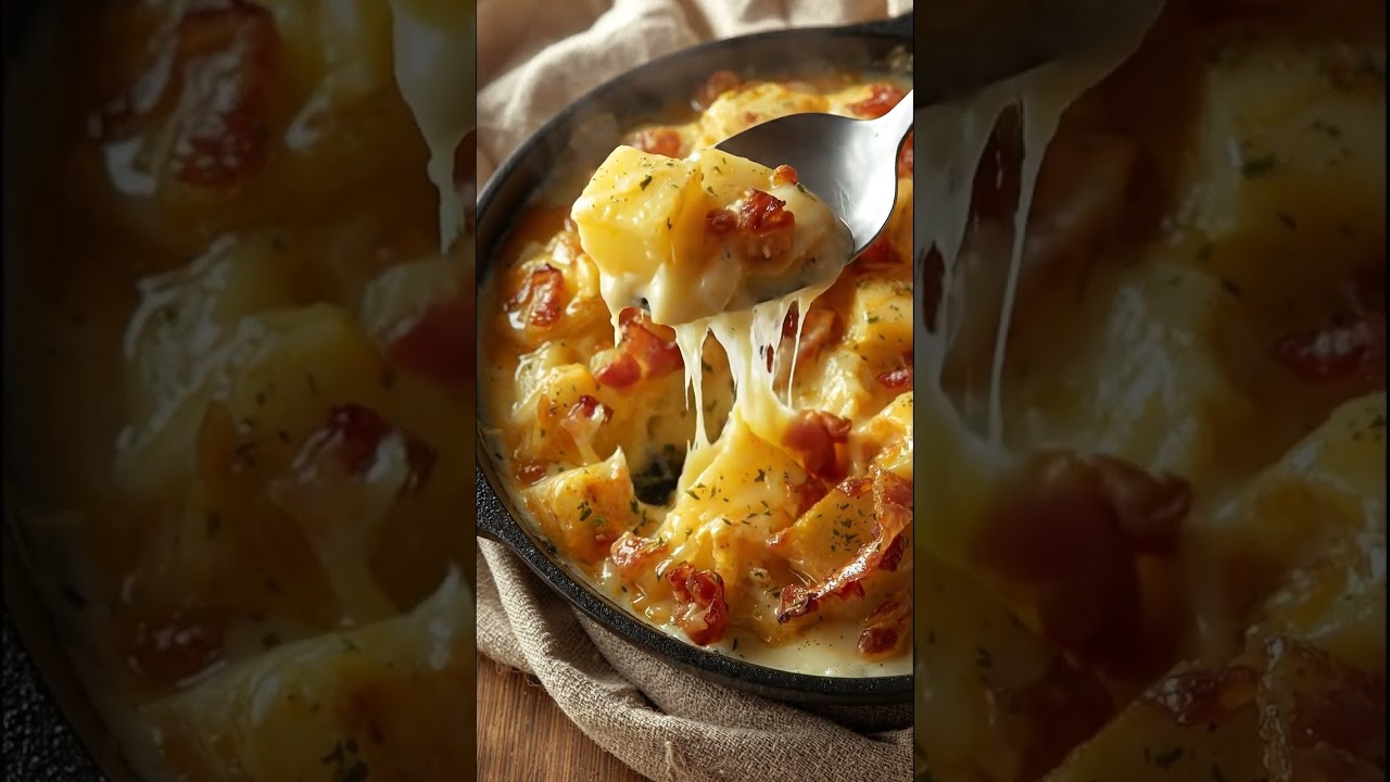 Poêlée Crémeuse Reblochon-Bacon 