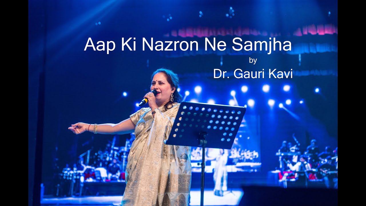 Aap ki Nazron ne | Gauri Kavi Ek Hi Awaz Concert | #Tribute #Latamangeshkar #malasinhasongs