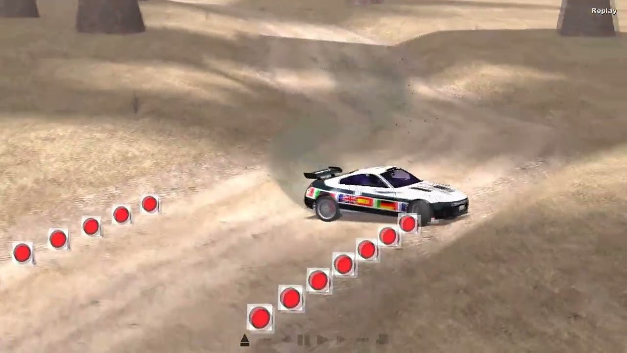 Тест игры Euro Rally Champion (PC, 2004) - 1080p HD