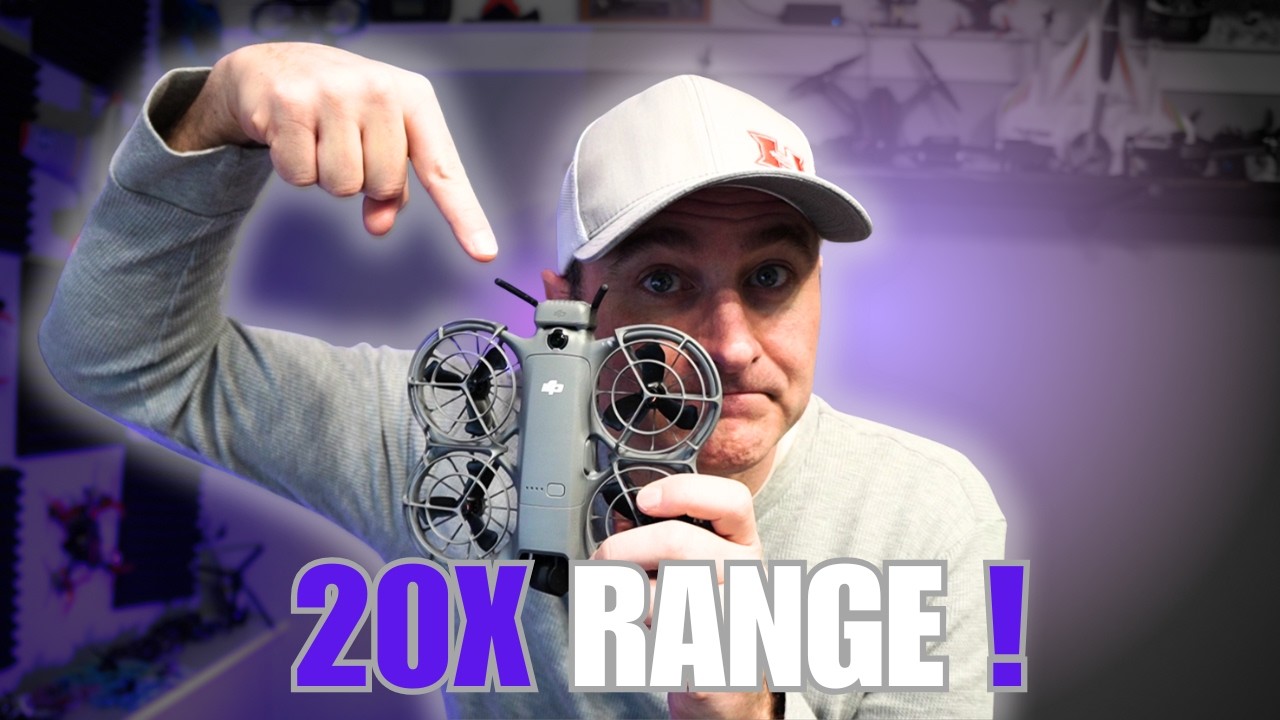 Модуль передачи DJI Neo 2 – от 500 м до 10 км и разблокировка режима Acro.
