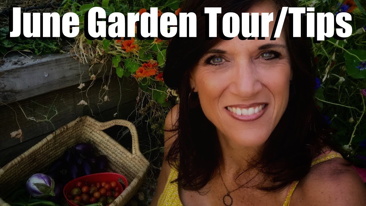 Garden Tour June 2018 - Summer Garden Tips (with digital table of contents)