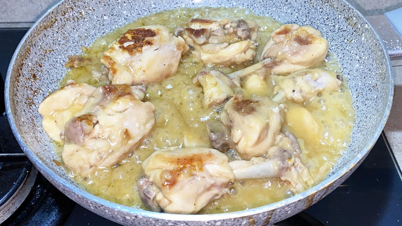 COSCE E SOVRACOSCE DI POLLO CON BIRRA E LIMONE IN PADELLA