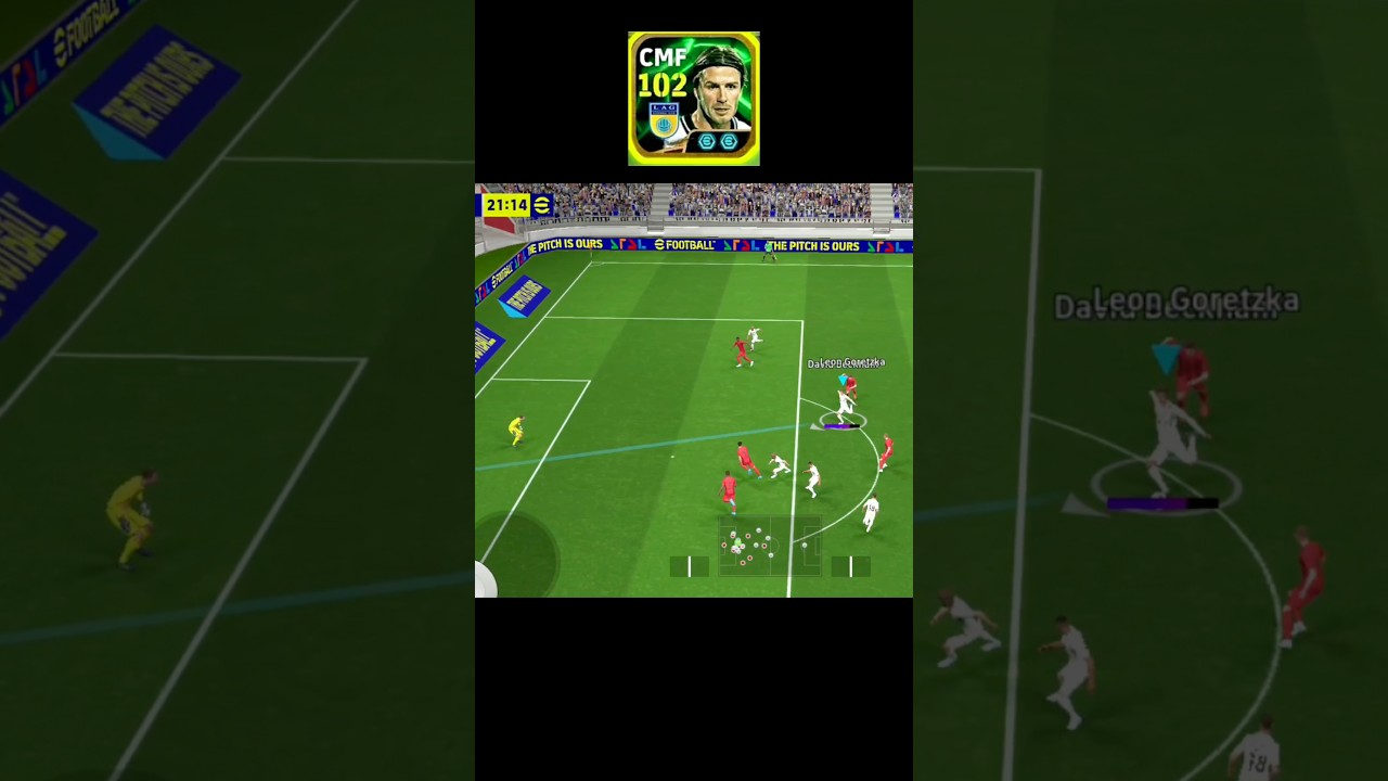 David Beckham PowerShot😱☠️