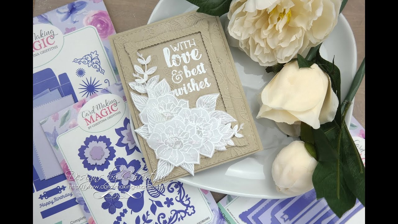 White Vellum Flowers