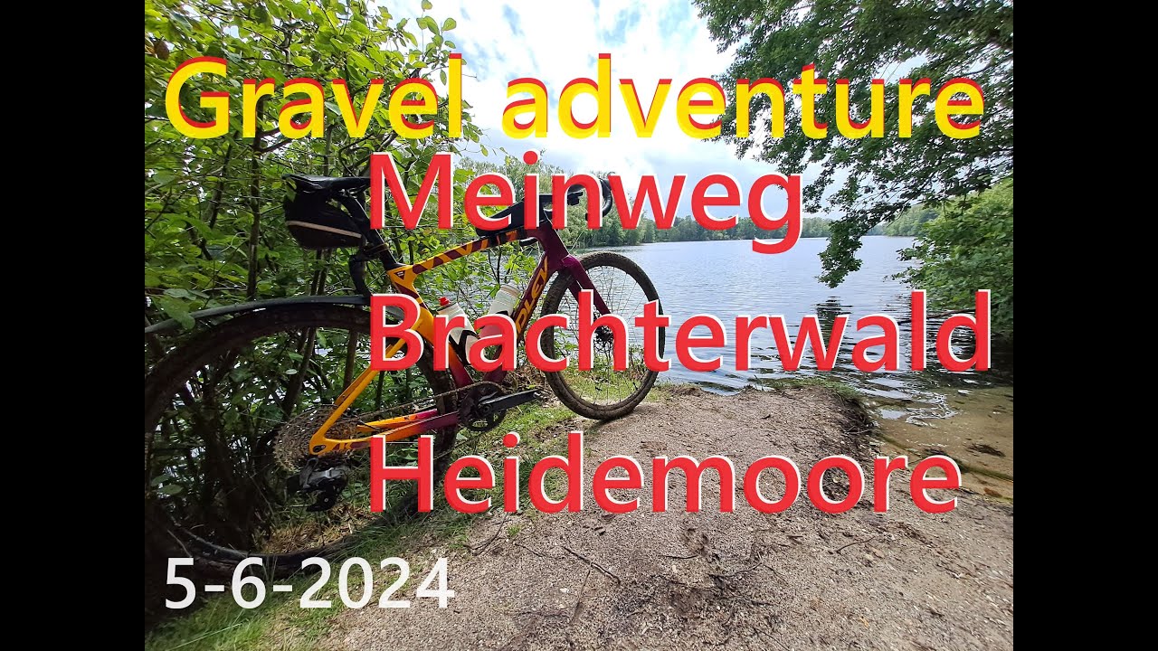Gravel adventure 75Km Meinweg , Brachterwald and Heidemoore.