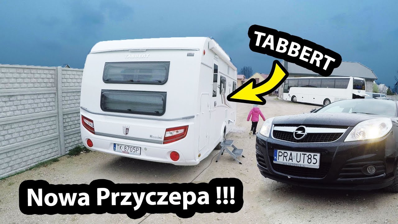 Nowa Przyczepa Kempingowa !!!  Mamy ją na 7 dni - Jak Wygląda?  (Vlog #272)