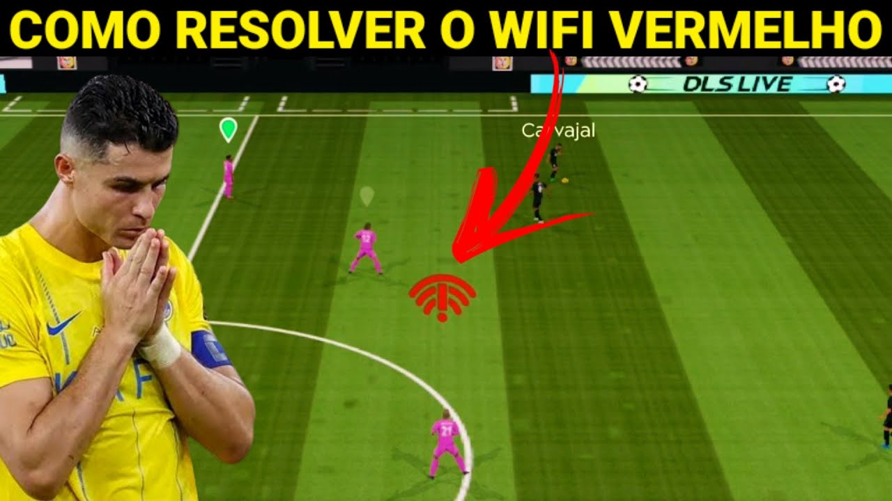 Como Resolver o BUG do Wi-fi Vermelho no Dreams League Soccer !!