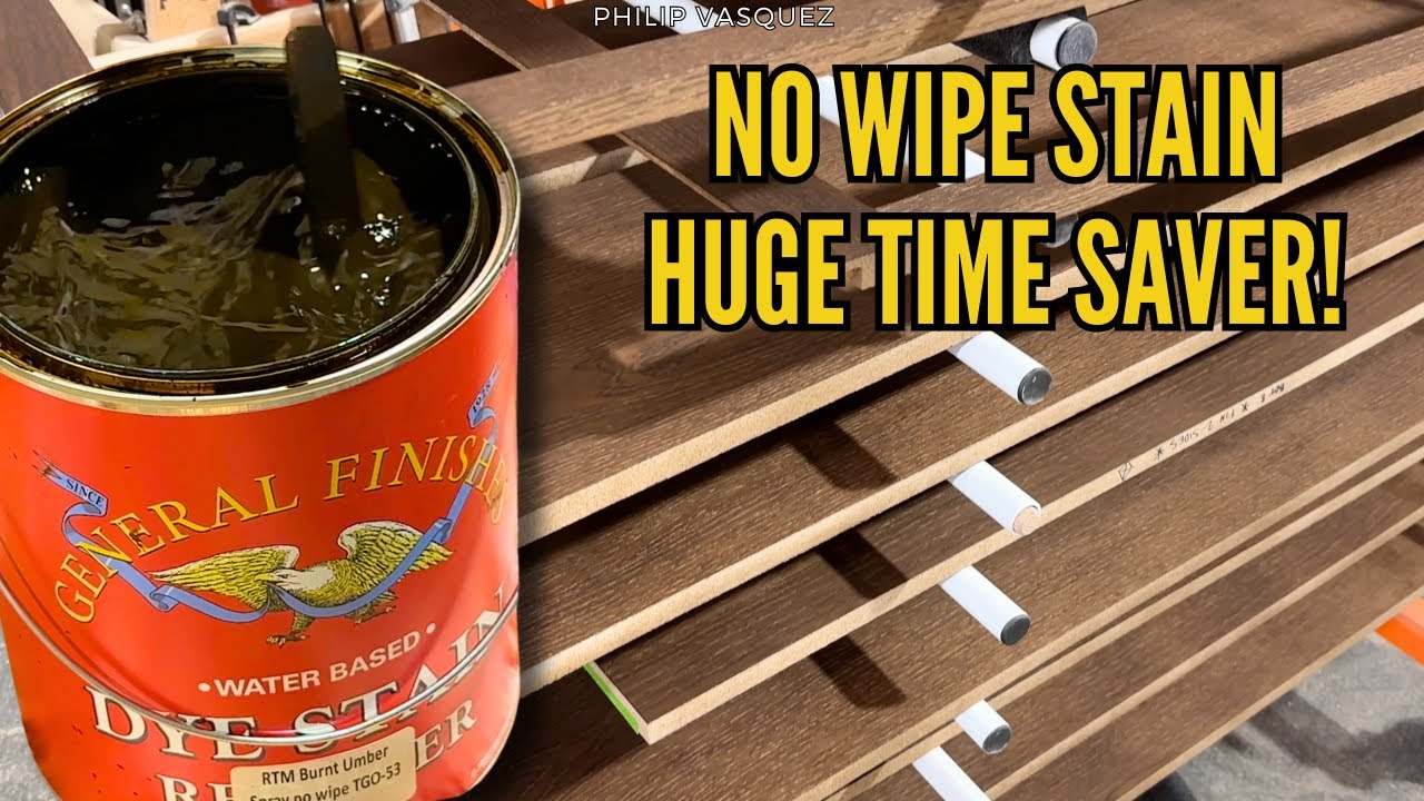 Как профессионально покрасить древесину — General Finishes No Wipe Stain
