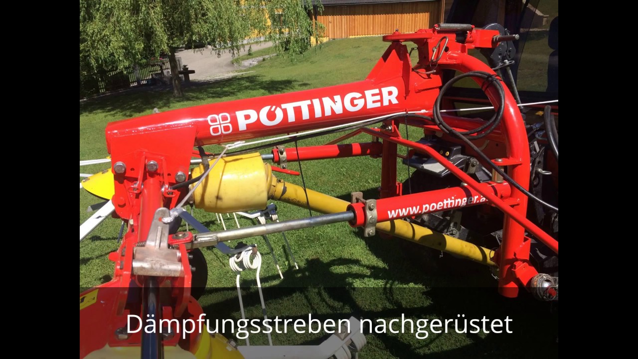 Kreiselheuer Pöttinger HIT54N Reparatur und Testfahrt