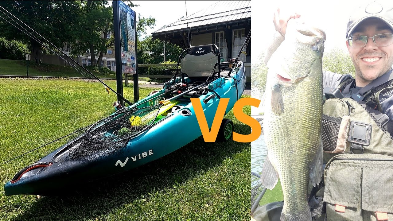 Vibe Yellowfin 100 Vs  Cayuga Lake Mega Bass