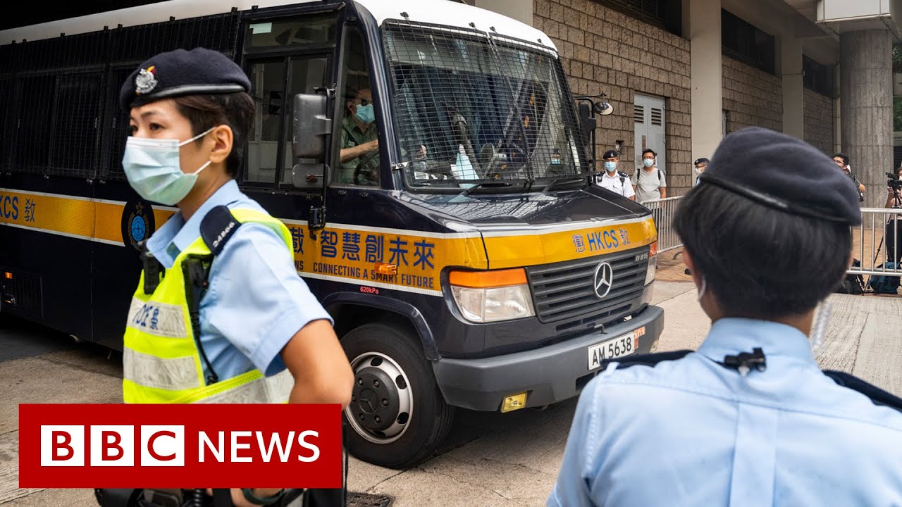 Hong Kong man guilty in first national security law trial - BBC News