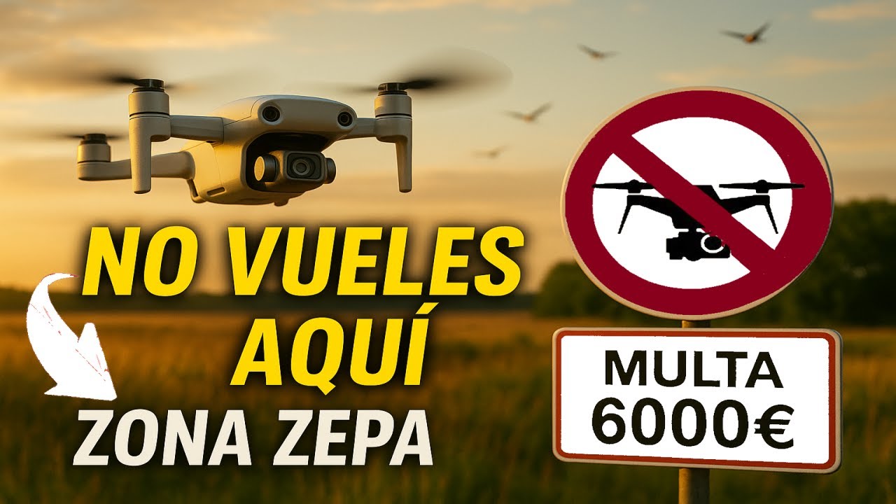 🔴DJI NEO en ZONA ZEPA💥Evita Multas con TU DRON