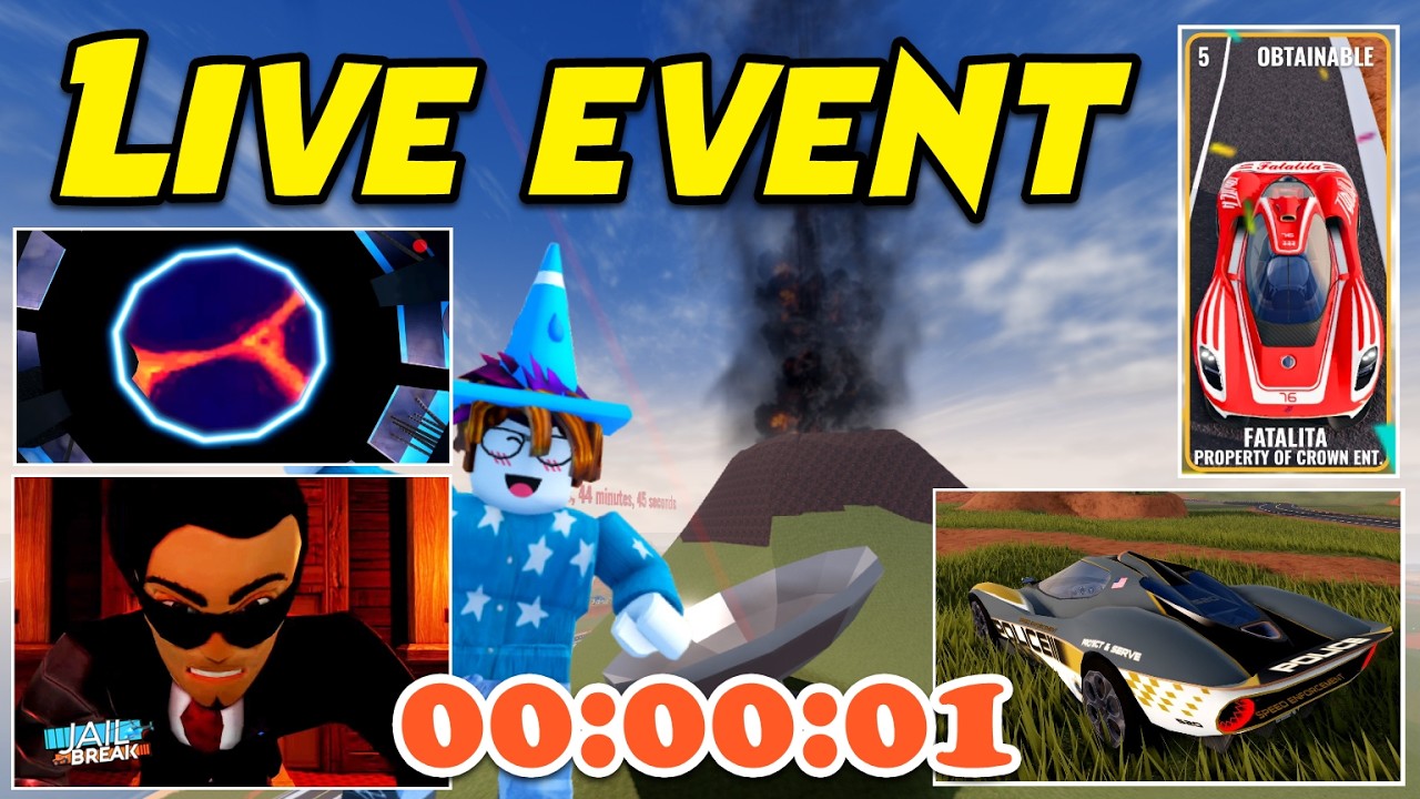 Jailbreak Live Event 2026 Huge Update! 5 New Cars, Fatalita, Boss, Season 32 (Roblox Jailbreak)