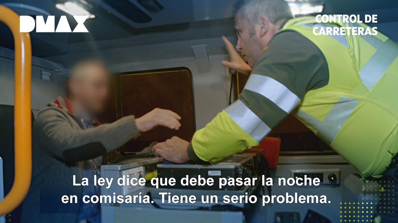 Conductor sin carnet y positivo en drogas | Control de Carreteras