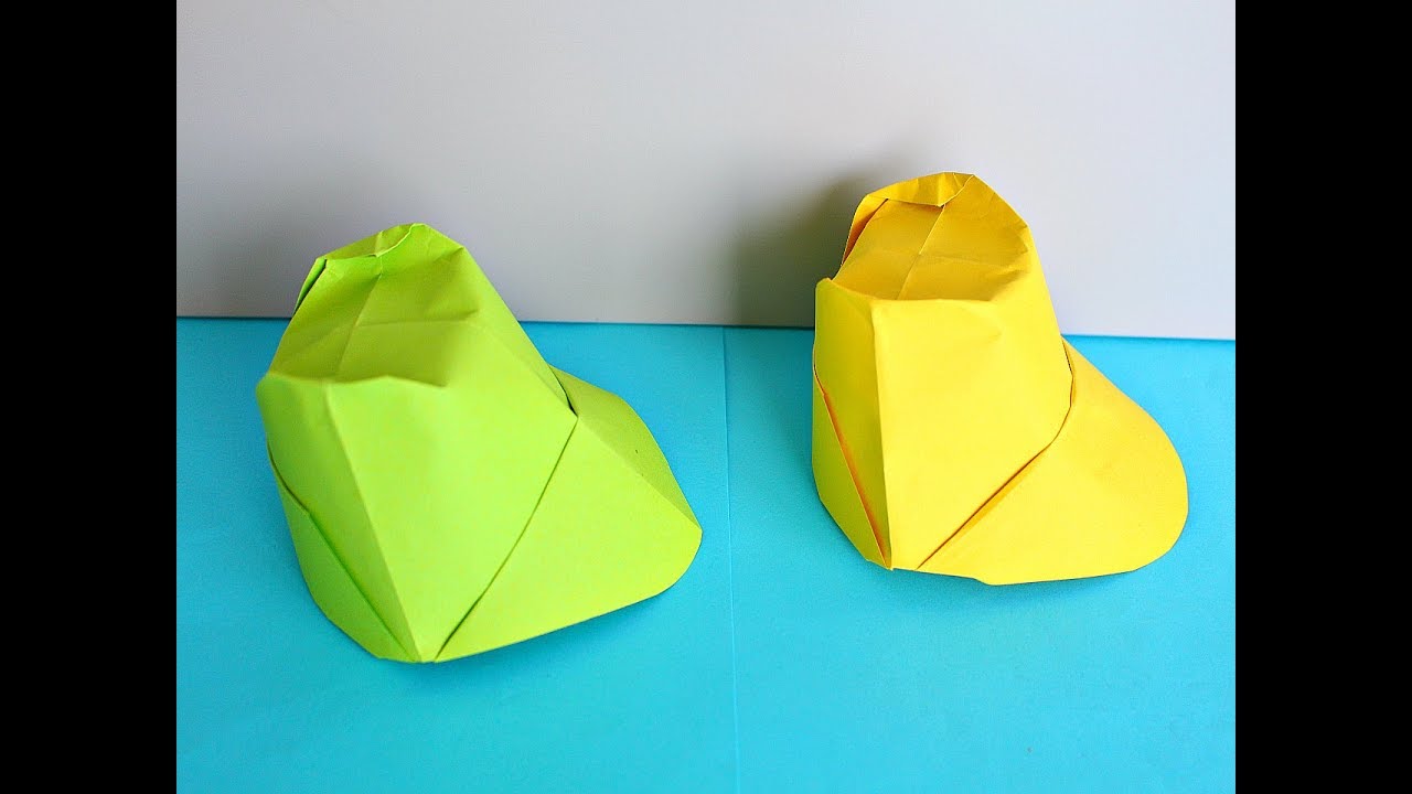 Оригами Как сделать КЕПКУ из бумаги. Origami GORRA de pape lDIY  PAPER CAP