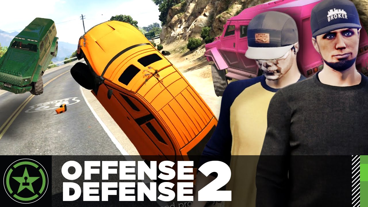 Let's Play - GTA V - Offense Defense: The Wreckoning (#2)