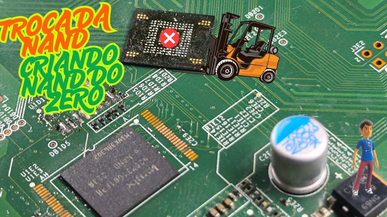 Xbox 360 troca da Nand