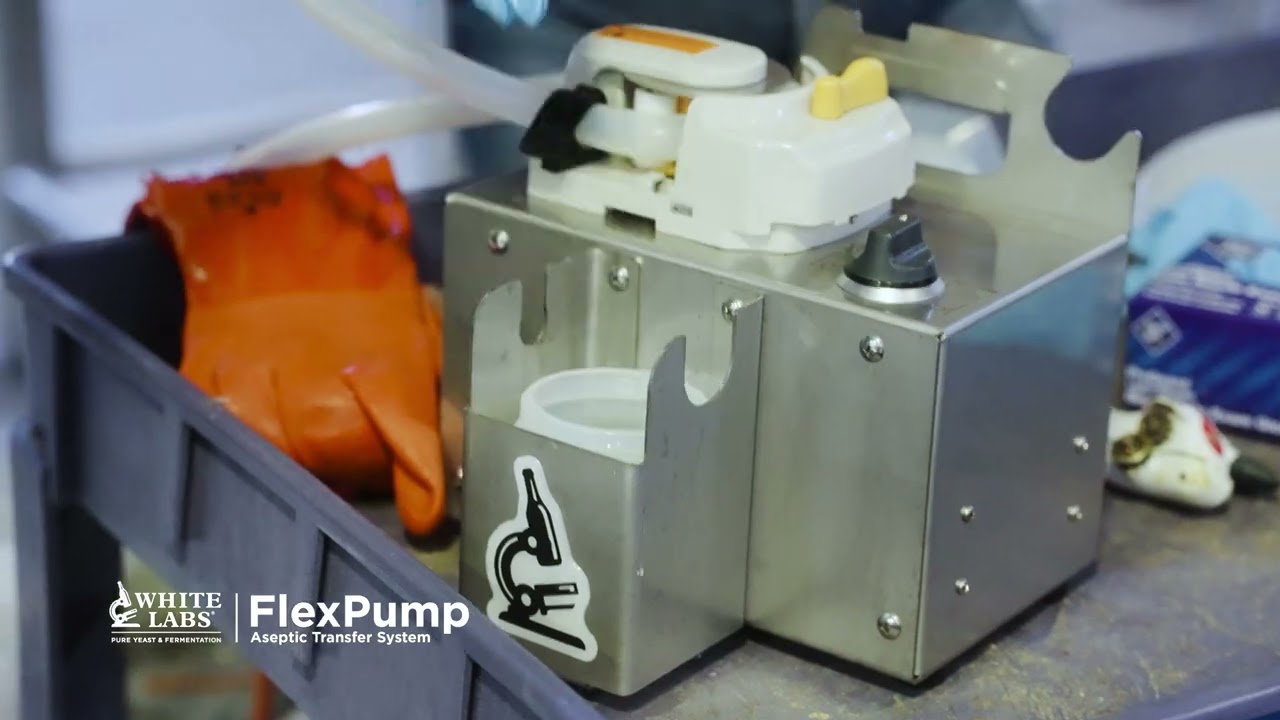 White Labs FlexPump (Aseptic Transfer System) - Revolutionize the way you pitch yeast