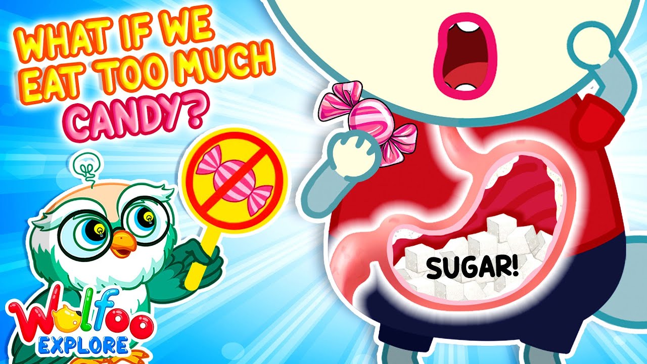 What If You Eat Candy Every Day? 🍬😋 No Sweets Allowed 🔍 Wolfoo Explore l Educational Videos For Kids