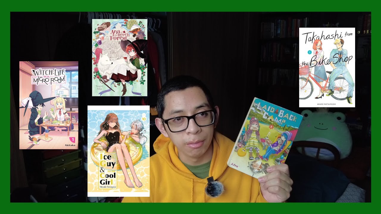 Library Manga Haul and Review
