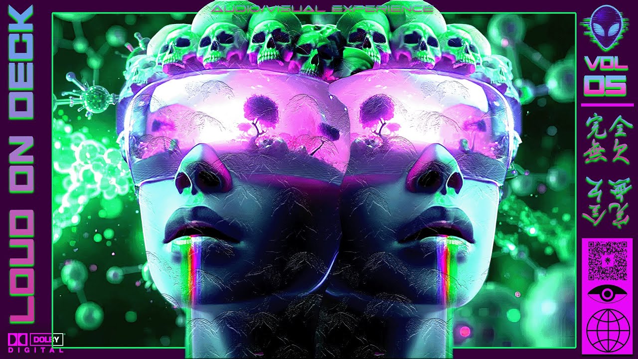 Loud on Deck 005 — Deep Dubstep, Trap & Experimental Bass Music [Audio Visualizer Trip] 4K