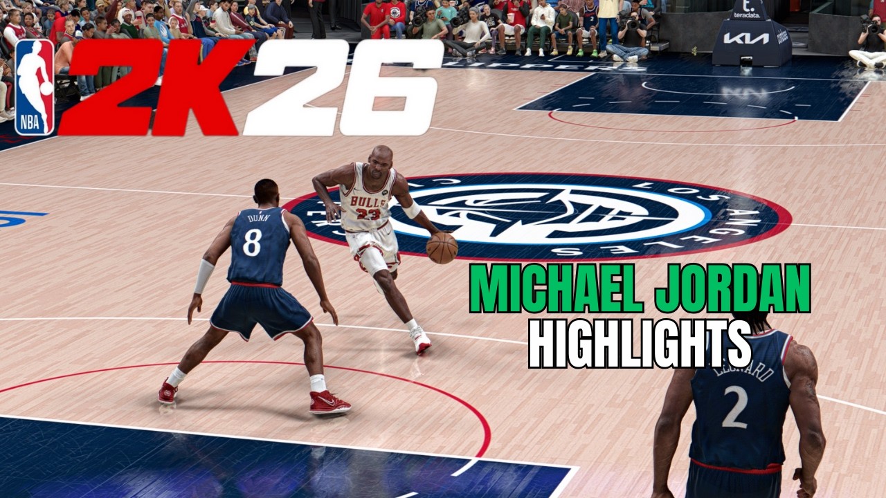 GOAT in the Modern NBA! 👑 Michael Jordan NBA 2K26 PC Realism Overhaul | Realistic Animation