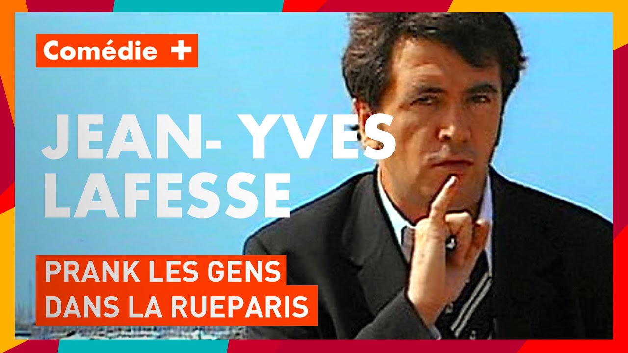 Jean-Yves Lafesse prank des gens dans la rue - 