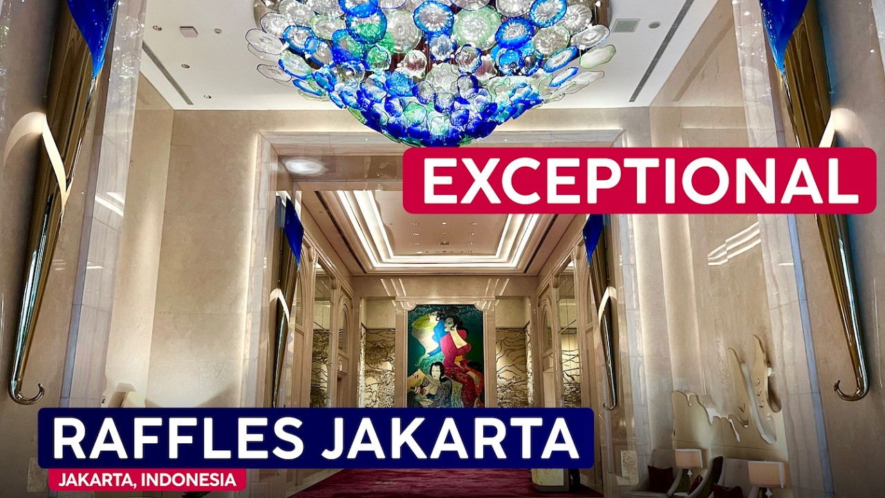 RAFFLES HOTEL Джакарта, Индонезия 🇮🇩【4K Hotel Tour & Review】БЕЗУПРЕЧНЫЙ Сервис!