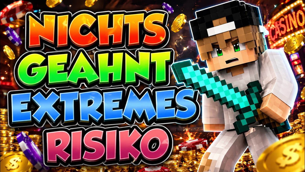 DAS WAR MEGA KRANK!😱 ➥ ICH SETZTE ALLES IM CASINO – HIGHRISK WAHNSINN!💥 ✦ GrieferGames
