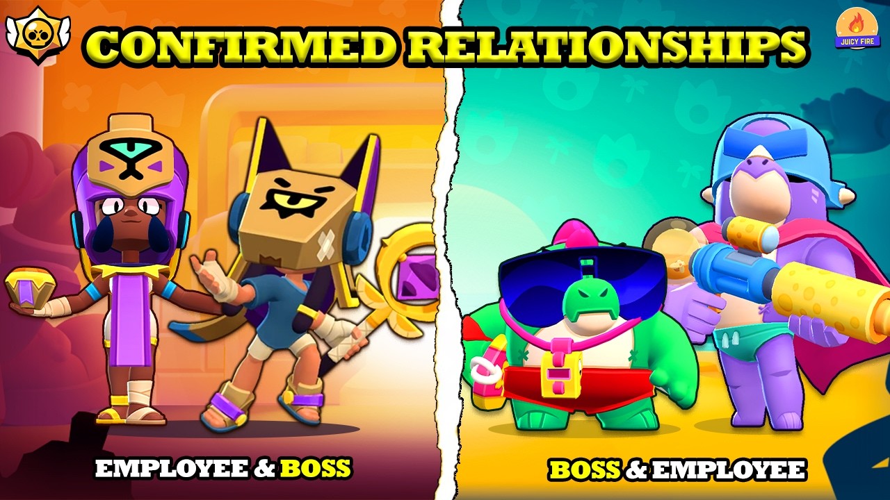 Brawl Stars | Все подтвержденные отношения | Обновление информации о Наджии