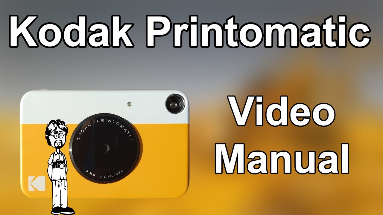 Kodak Printomatic Video Manual: Overview, Operation, How to Take a Photo, Double Exposures