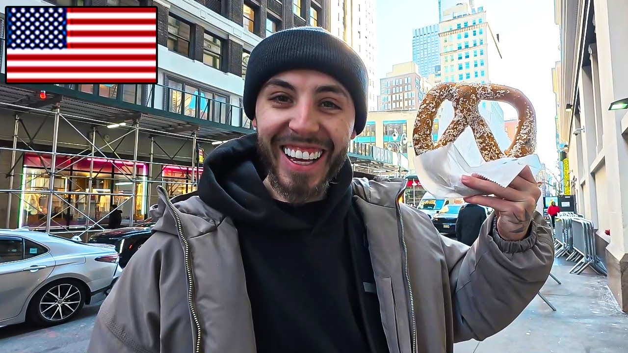 British Guy Tries New York's Iconic Foods!🇺🇸 