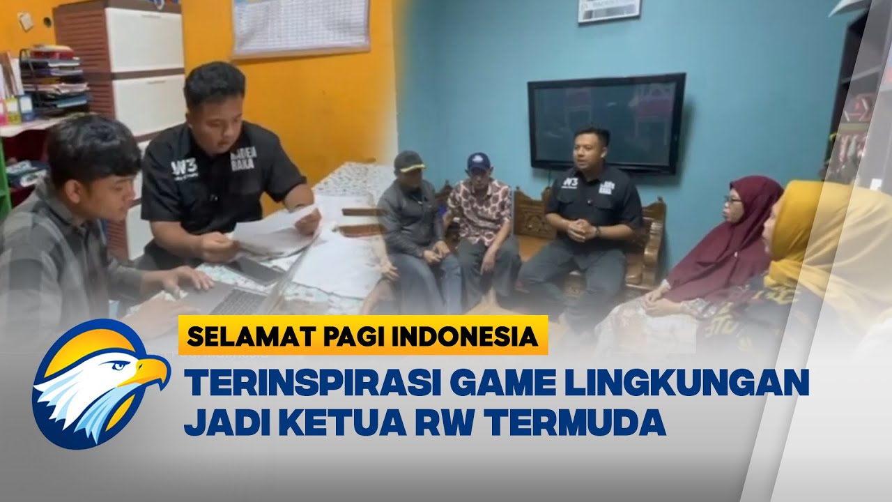 Terinspirasi Game City Builder Pemuda Gen Z Jadi Ketua RW Termuda - [Selamat Pagi Indonesia]