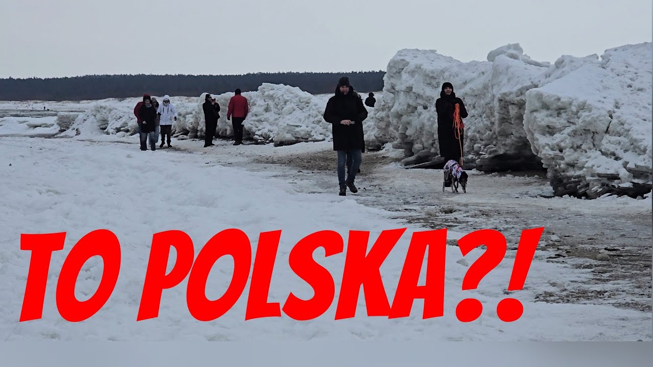 Oblężenie w Mikoszewie! Wszyscy chcą zobaczyć te góry lodu