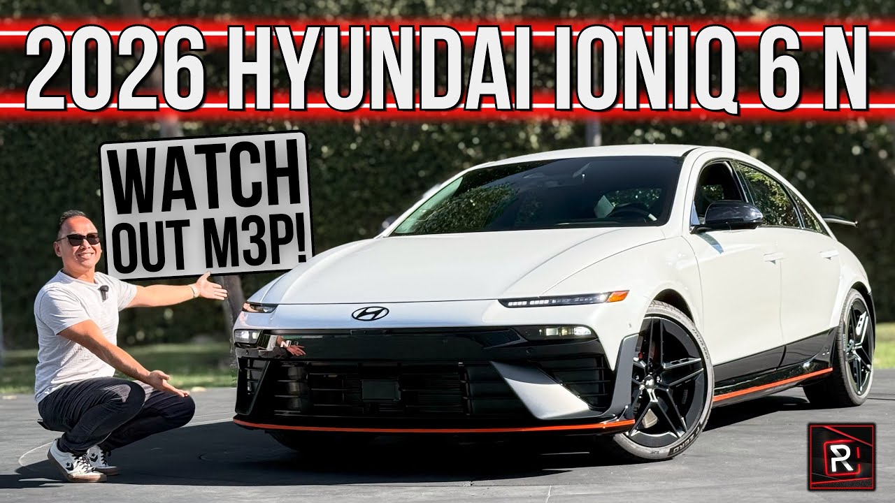 The 2026 Hyundai Ioniq 6 N Is A High-Powered Super Sedan With Next Level Performance
