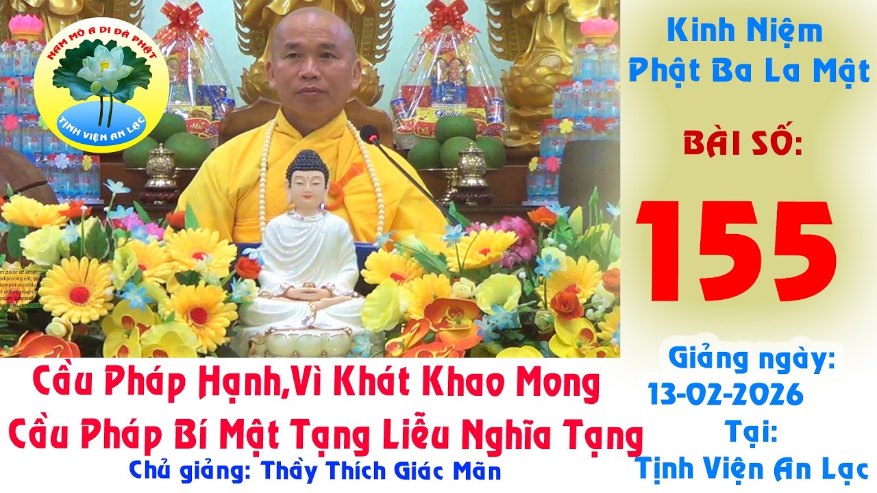 155 Kinh Niệm Phật Ba La Mật Lần 4