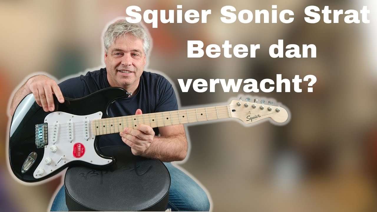 Squier Sonic Stratocaster review | Goedkoop, maar goed genoeg?