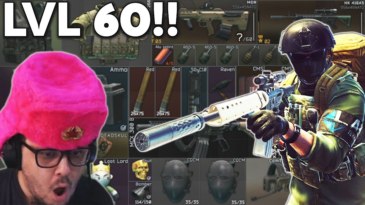 RATBEAST MATA PMC LVL 60 LLENO DE LOOT!