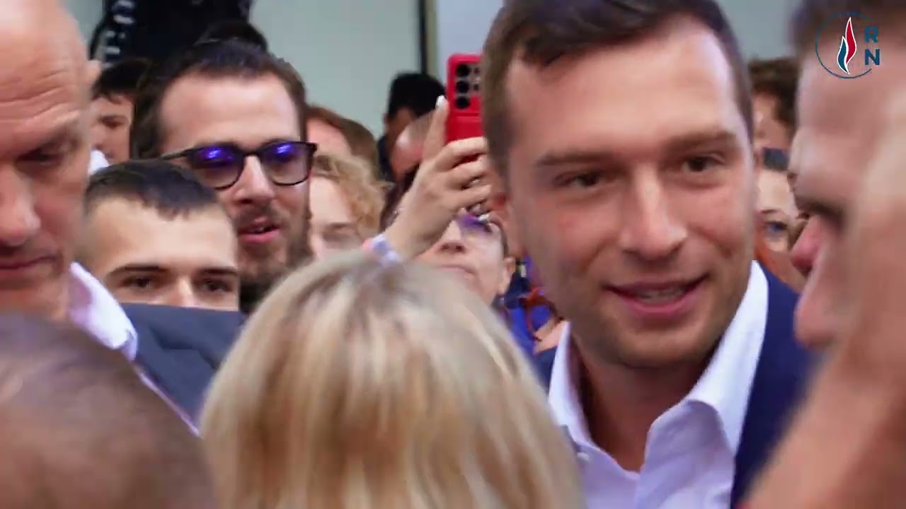 JORDAN BARDELLA A LA FOIRE DE CHALONS 2025