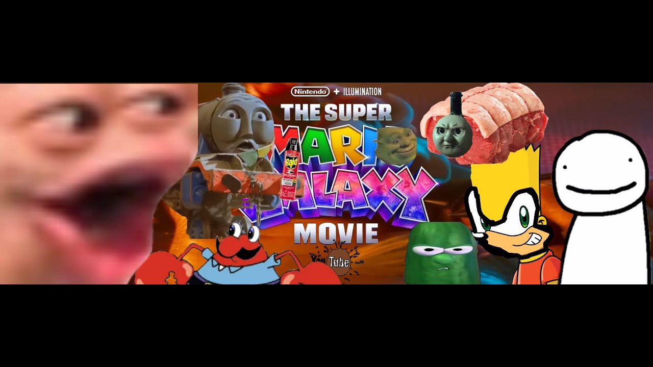 The super Mario galaxy movie but Mario says it’s trash