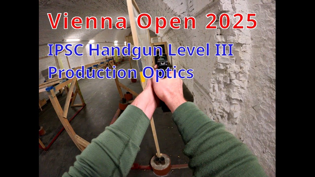 IPSC Handgun Vienna Open 2025 - Production Optics - 13th/39 - 71.5%