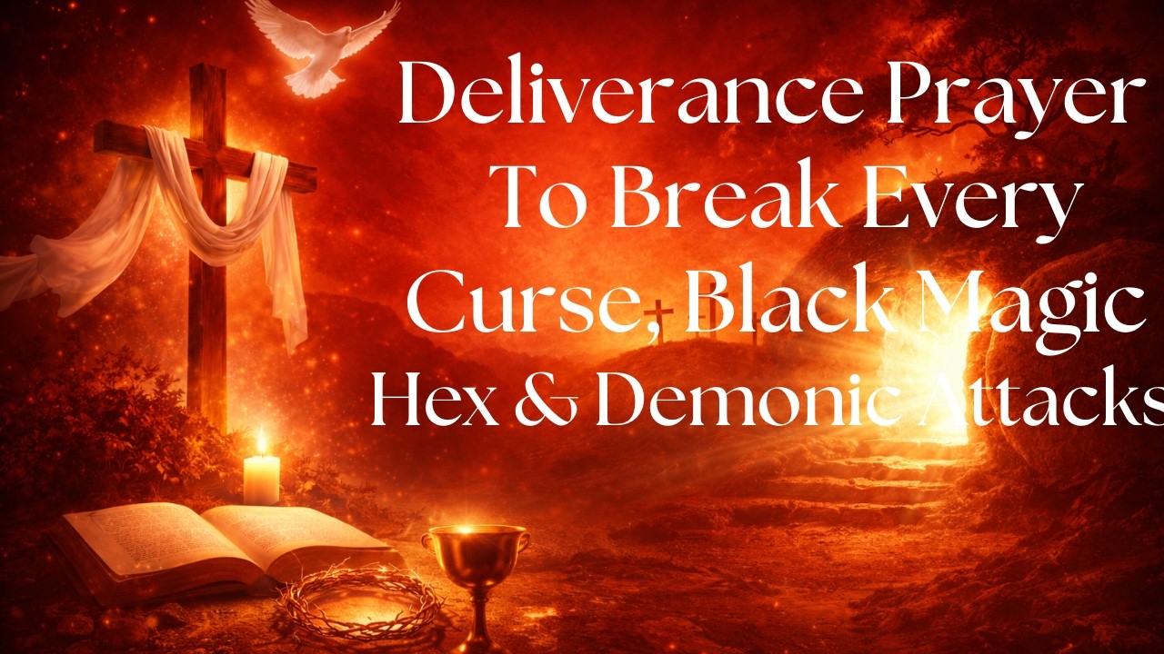 Deliverance Prayer to Break Every Curse, Black Magic Hex & Demonic attacks |Plead the Blood of Jesus