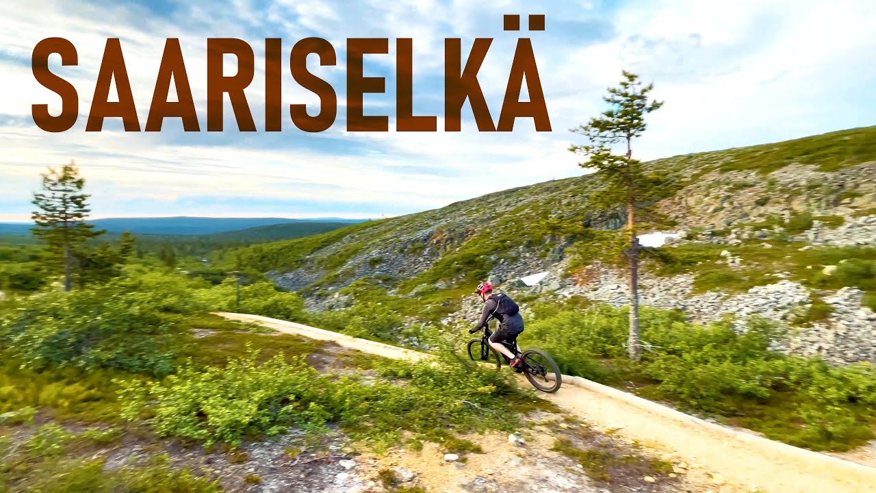 Saariselkä maastopyöräfiilistelyä