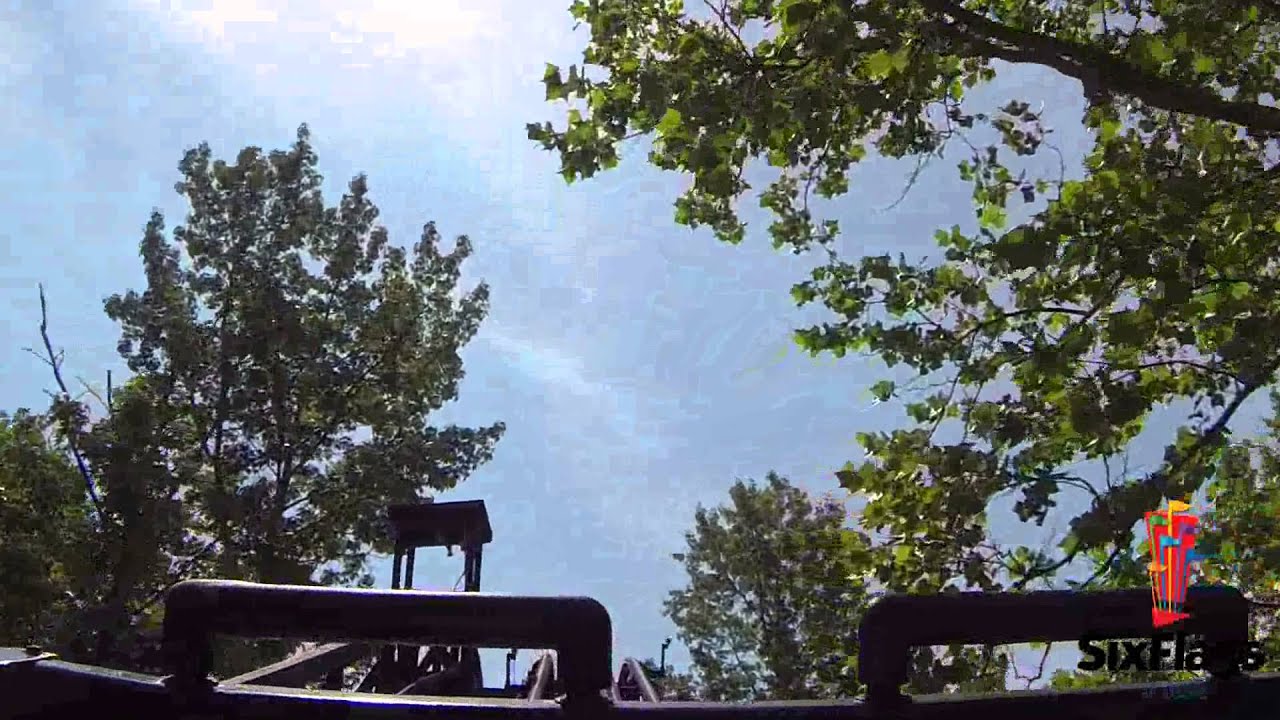 Six Flags St. Louis River King Mine Train POV