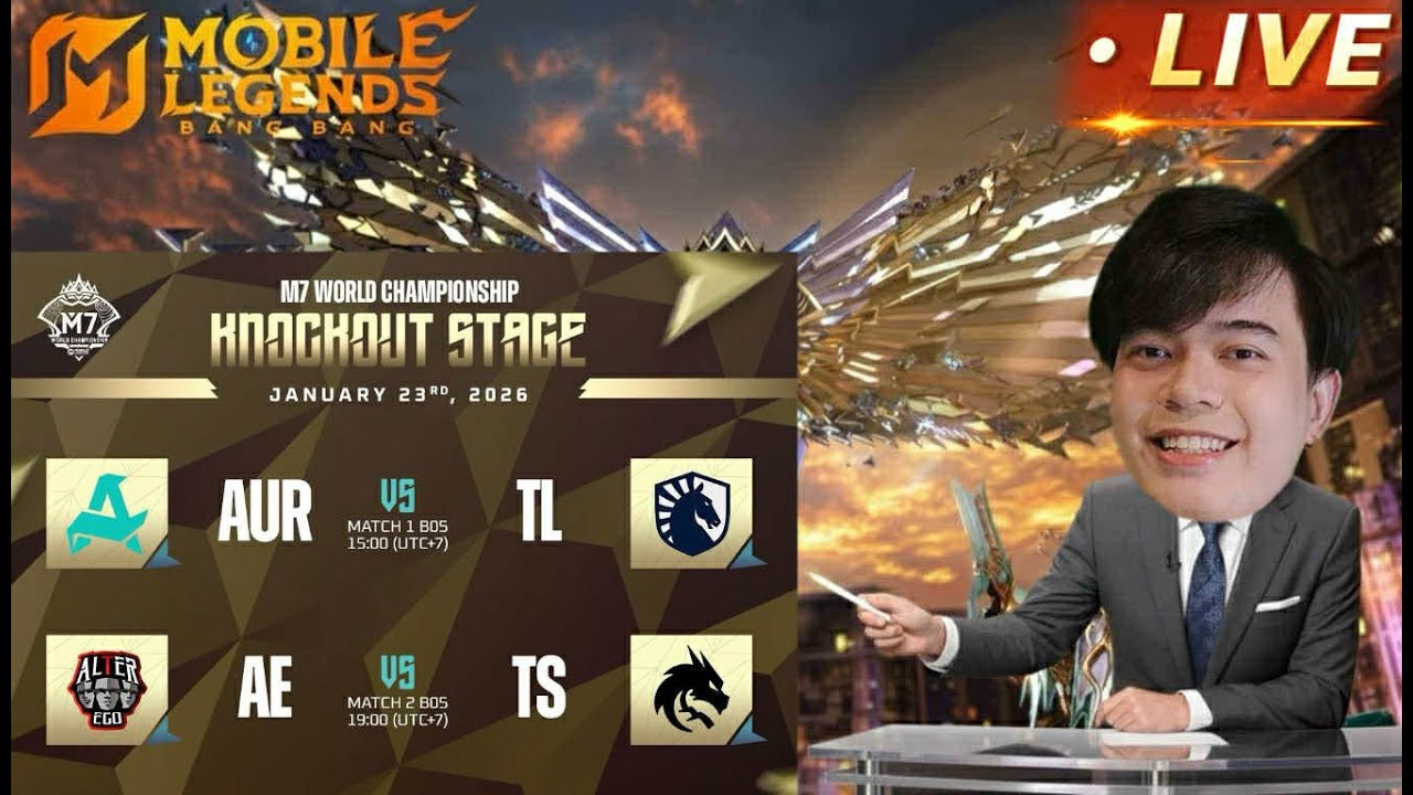 LiveMLBB : WATCH PARTY {ไทย} KNOCKOUT STAGE DAY 4 M7 World Championship
